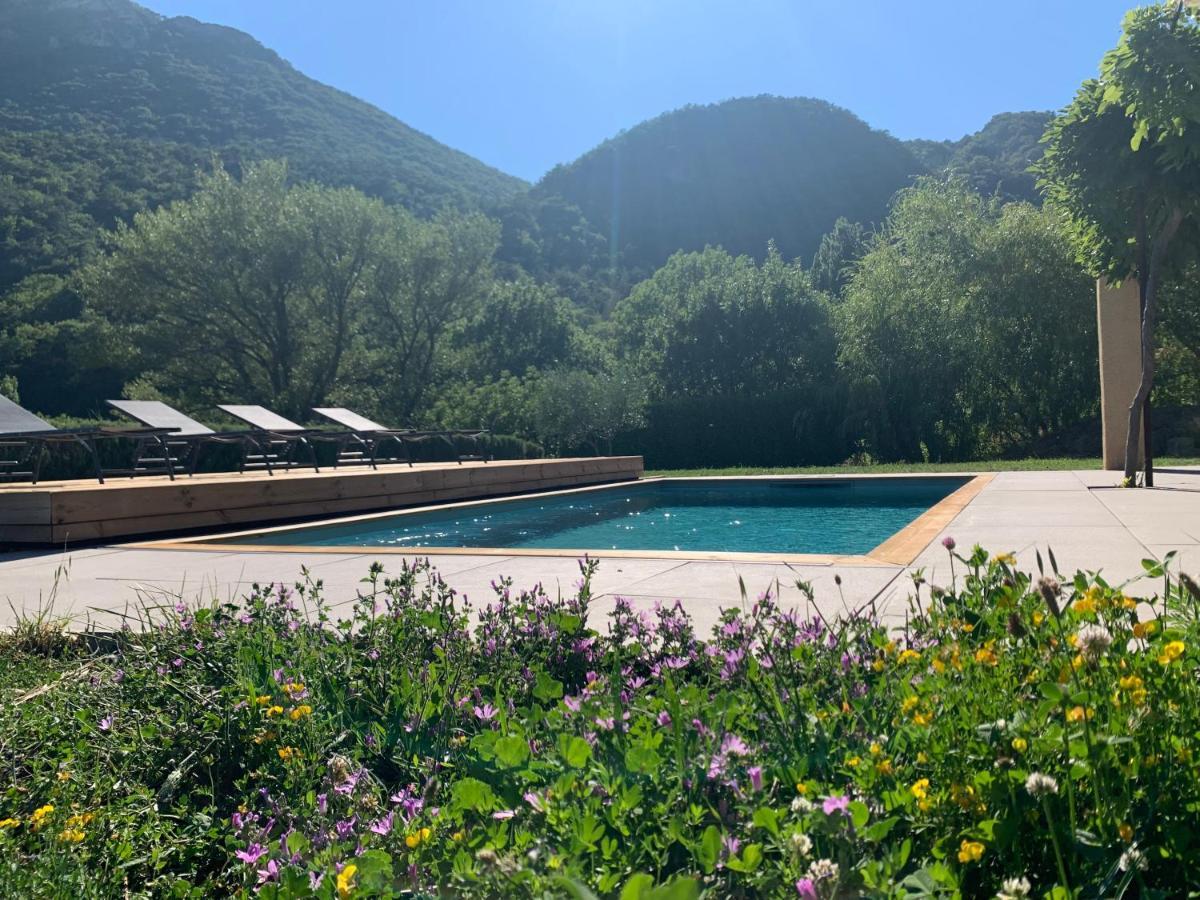 Estive Des Angelettes Piscine Chauffee Sauna Saint-Ferreol-Trente-Pas ภายนอก รูปภาพ