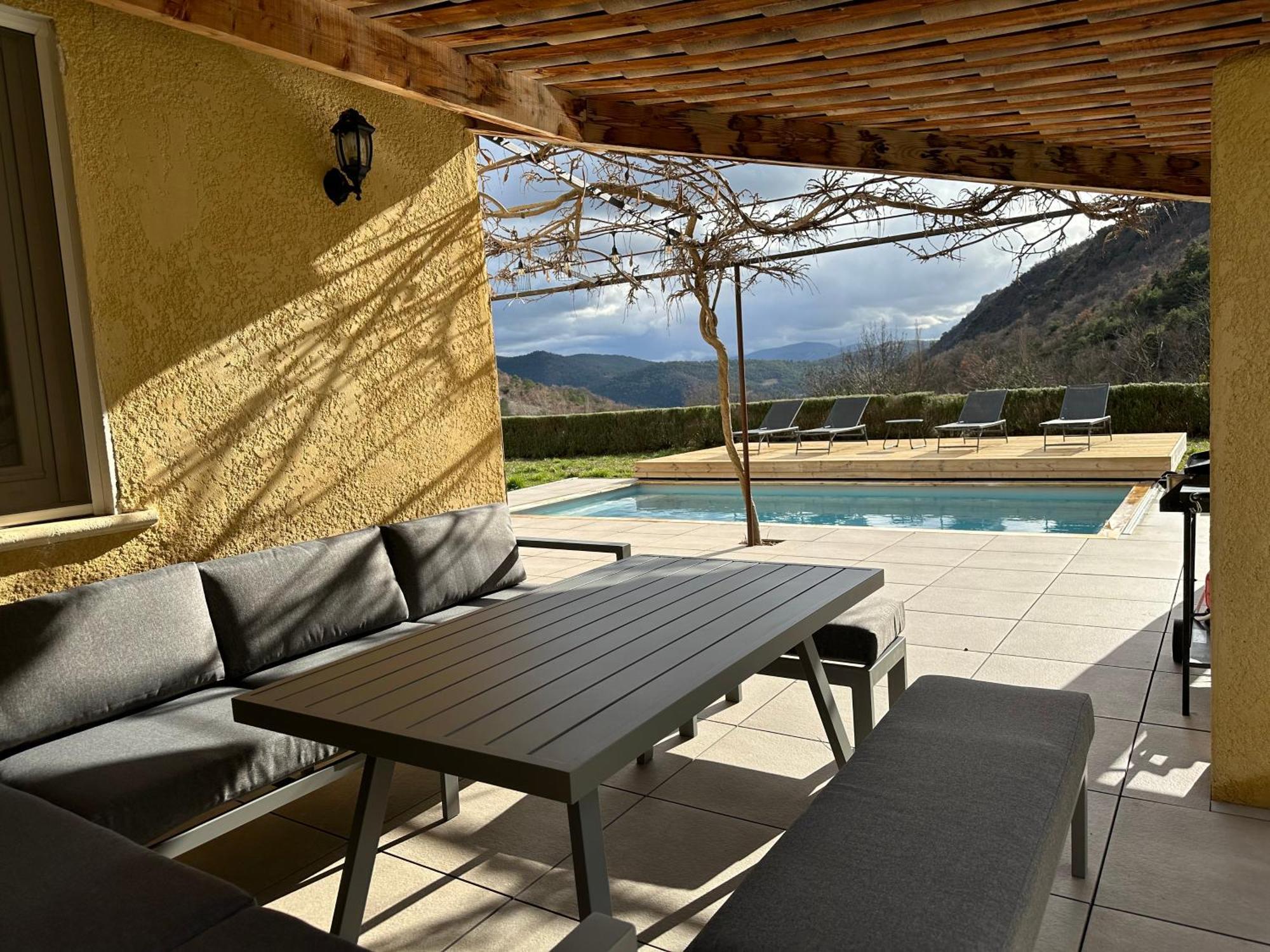 Estive Des Angelettes Piscine Chauffee Sauna Saint-Ferreol-Trente-Pas ภายนอก รูปภาพ