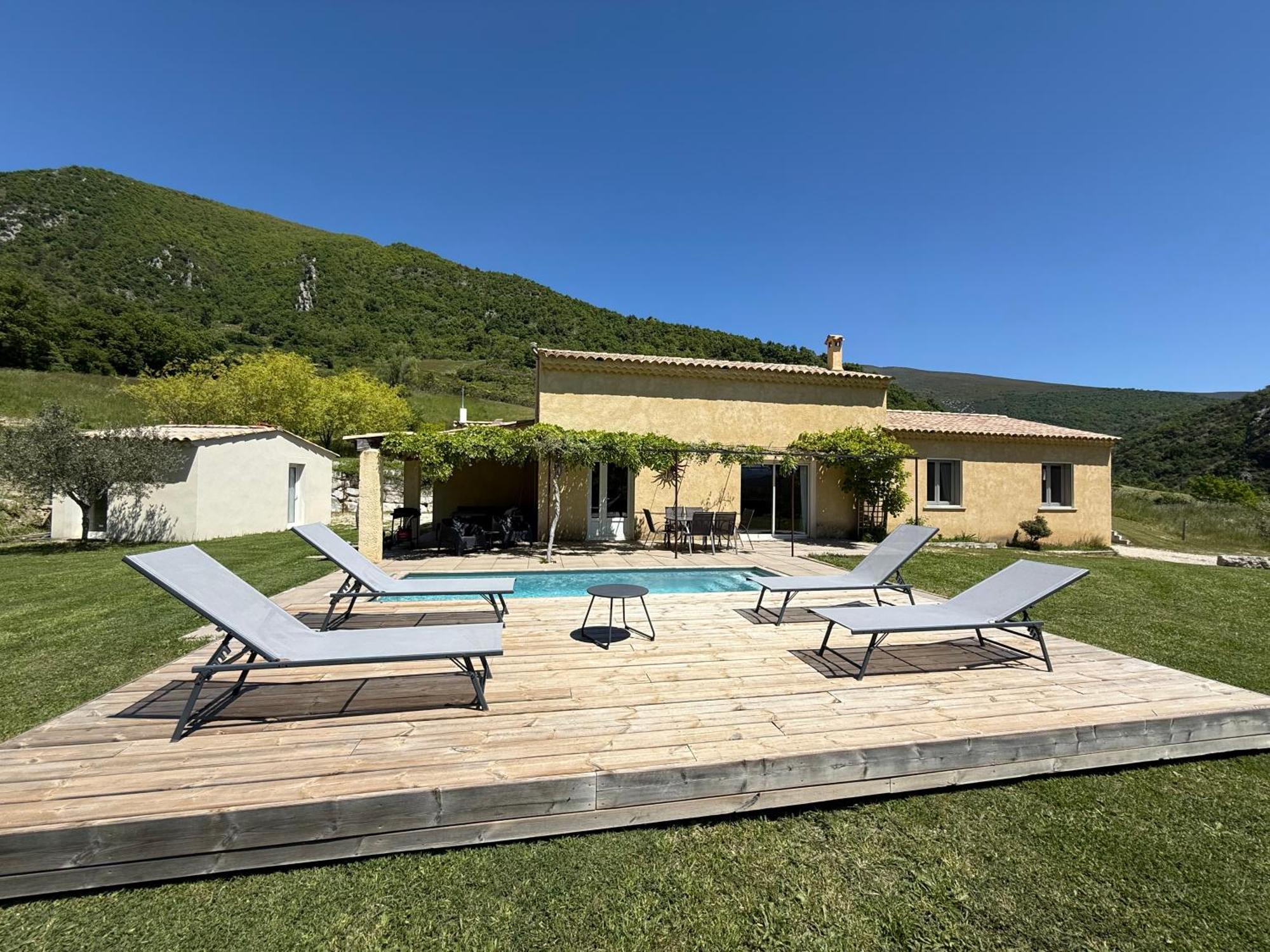 Estive Des Angelettes Piscine Chauffee Sauna Saint-Ferreol-Trente-Pas ภายนอก รูปภาพ